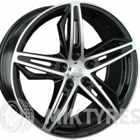 LS Wheels LS756 7.5x17 5x112 ET 40 Dia 66.6 (Silver)